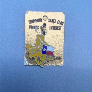 Texas State Souvenir Charm